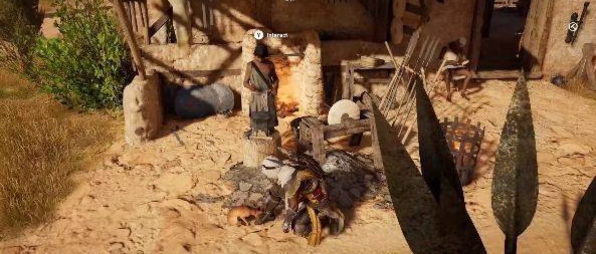 Assassin’s Creed Origins we can pet cats