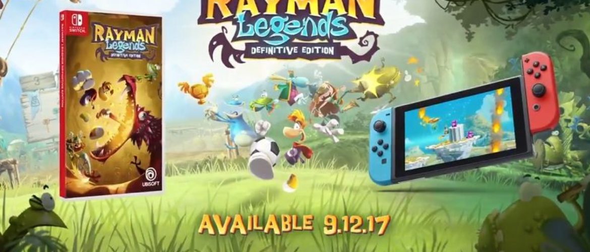 Rayman Legends: Definitive Edition will hit Switch on September 12