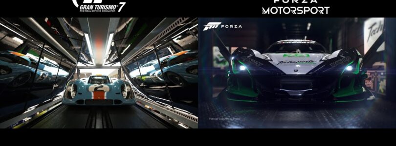 Compare the graphics of Forza Motorsport with those of Gran Turismo 7