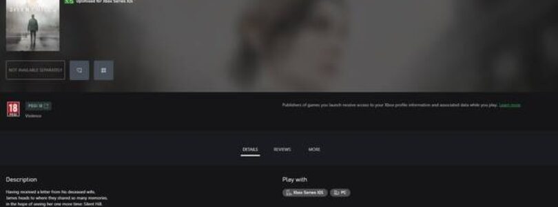 Microsoft Store Leaks Silent Hill 2 Remake’s Xbox Arrival: November 21 Confirmed for Series X|S and PC