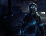 Official Halloween: The Game key art of Michael Myers at night