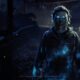 Official Halloween: The Game key art of Michael Myers at night